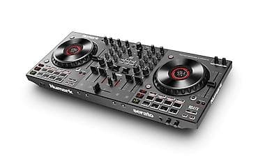 Kontrollerlər: Numark NS4FX – 4 göyərtəli peşəkar DJ kontrolleri + iki səviyyəli — 2