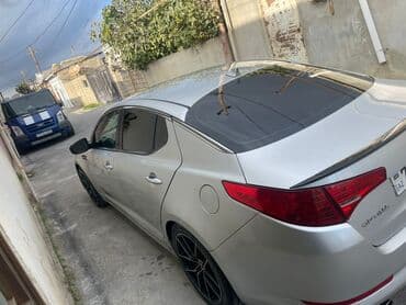 kia sorenta: Kia Optima sedan – gümüşü rəngdə, şıq və idman ruhlu komplektasiya — 1