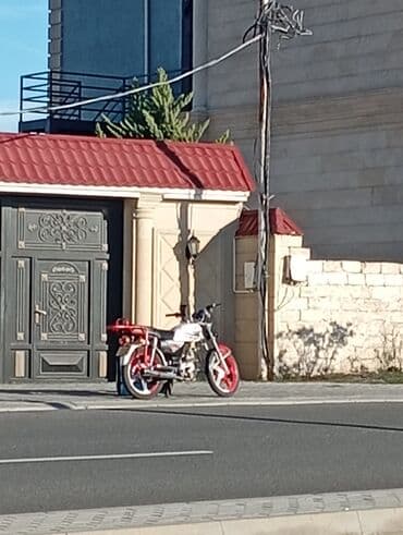 tap az qazel satisi: Moped/motorsiklet – AF50 - Rəng: ağ-qara gövdə, qırmızı disk və — 1