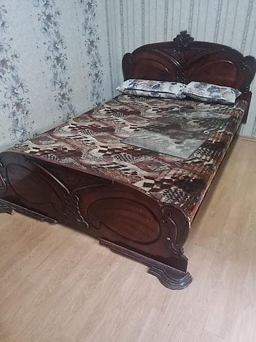 matras satilir: İşlənmiş, İkinəfərlik çarpayı, Matras ilə — 1