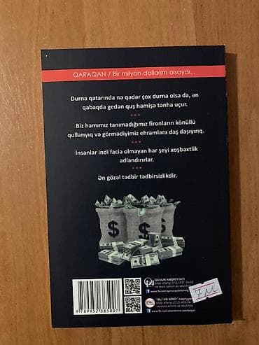 ereb pulu: 💥Yeni gəldi💥 📚Qaraqan-Bir milyon dollarım olsaydı 🚇Metrolara, ✈Xarici — 2