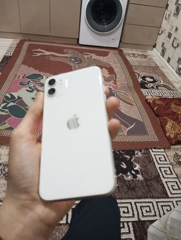 Автоэлектроника: IPhone 11, 64 ГБ, Белый, Гарантия, Face ID — 5