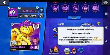 Elektronika: Brawl Stars oyunu üçün yüksək səviyyəli hesab - Ay Şöhrəti II — 6
