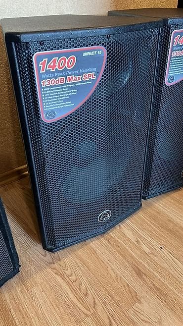 dınamık: Səhnə və tədbirlər üçün 4 ədəd peaker sistemi - 2 ədəd Wharfedale Pro — 5