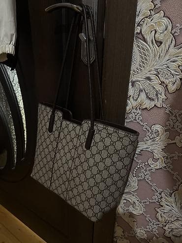 Qadın üçün shopper/tote tipli çanta - Rəng: qəhvəyi tonlarında — 3