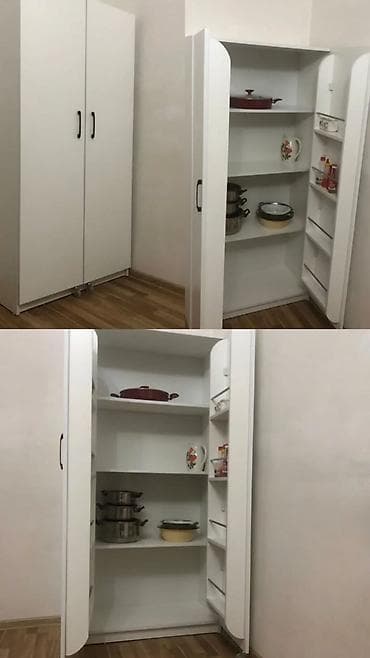 yeni il aksesuar: Zeyno120₼ əşya dolabı.təzədi ölcüləri. hündürü 183sm eni 90sm — 1