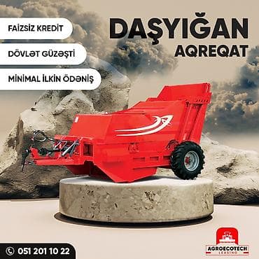 Сельско-хозяйственное оборудование: 🔖 Daşyığan aqreqat
💶 40%-ə dək güzəşt
💶 20%-ilkin ödəniş — 1