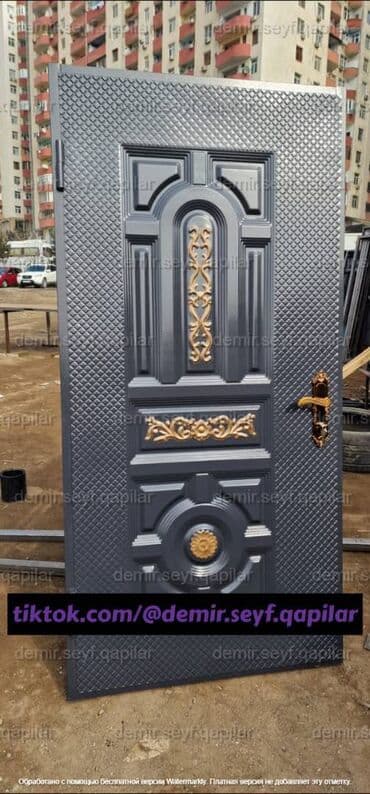 dəmir qapı qiymətləri: Seyf qapılar Münasib qapılar Dəmir qapı Ev qapıları Çol qapısı — 4