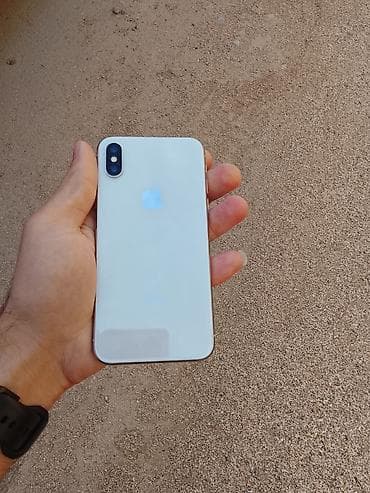 IPhone X, 64 GB, Gümüşü