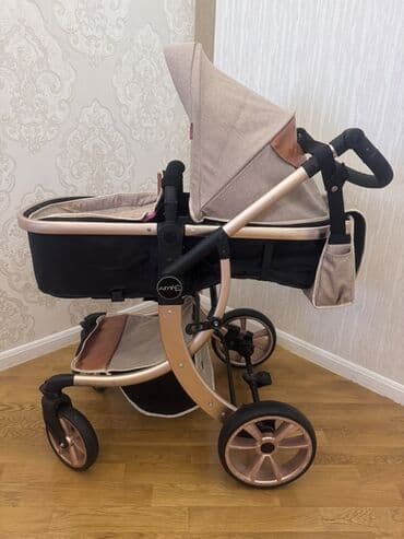 кара погрузчик: Коляска 2в1, Б/у — 1