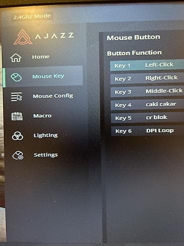 logitech g pro: AJAZZ x NACODEX AJ159P MC simsiz oyun siçanı (qara) - Üç rejim: 2.4 — 4