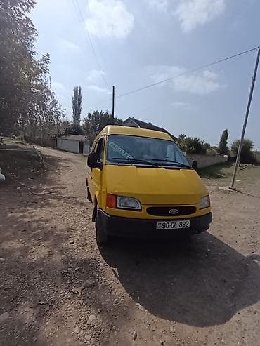 lada disk: RAZalAŞMA YOLU İLƏ))! Ford Transit sarı rəngli miniven/kargo — 1