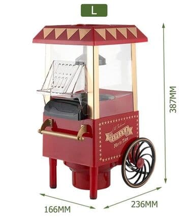 popkorun aparatı: Popcorn aparati Nostalji görünüşlü. Bu əlverişli masa üstü elektrik — 2