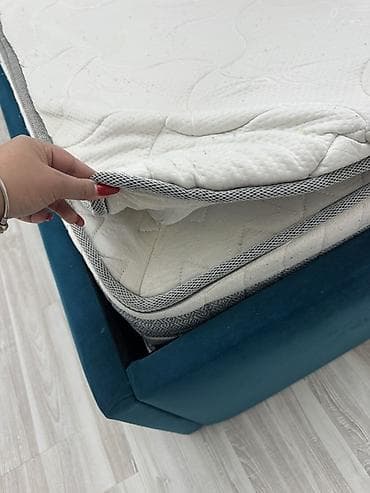 кушетка для массажа: Б/у, Ортопедический матрас, Двуспальное — 8