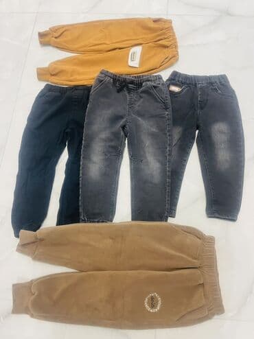 Dəstlər: Cins şalvar, Oğlan üçün, 4 - 5 yaş — 1