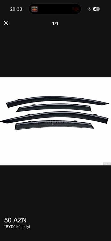 şuse: BYD üçün küləkliklər (qapı deflektorları) – 4-lü dəst Destroyer 05 — 1