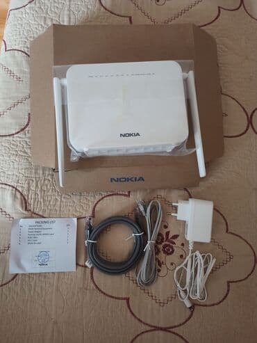 wifi modem nokia: NOKİA router. WİFİ 5 dəsdəkləyir, yəni 5Gsi var təp-təzədi qəti — 1