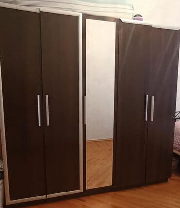 İşlənmiş, Açılan, 4 qapılı Düz dolab, Dolab-asılqan