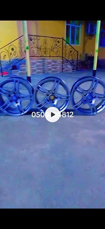 nissan diskleri: Alüminium yüngül lehimli disklər dəsti - Model: 5 şpilli, idman — 1