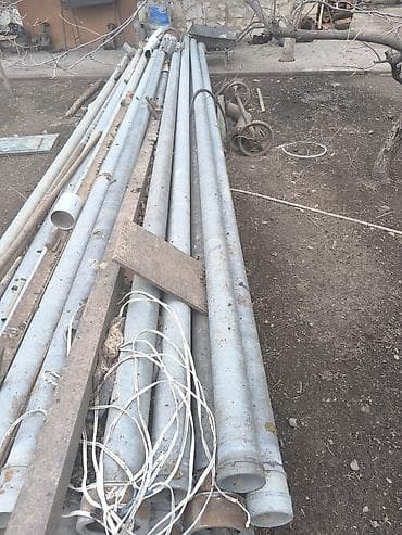 tikinti malları: Metal borular – müxtəlif diametrlərdə - Material: sinklənmiş metal - — 5