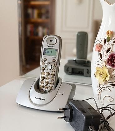 Stasionar telefon Panasonic, Simsiz, İşlənmiş, Pulsuz çatdırılma