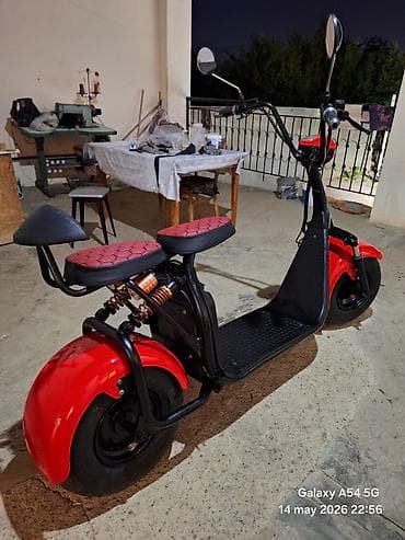 disklerin kreditle satisi: Elektrik skuter – geniş təkərli, iki nəfərlik Xüsusiyyətlər: - — 1