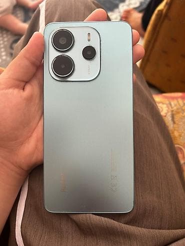 replika telefonlar: Redmi Note 14, 128 GB, rəng - Mavi, Barmaq izi — 2