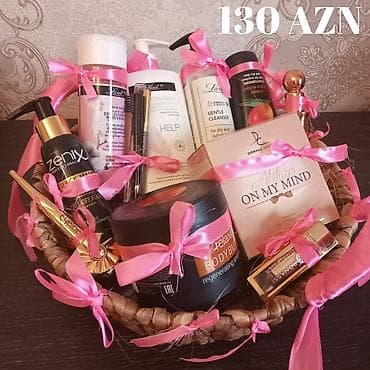 Парфюмерия: Xonça səbəti – kosmetik və şəxsi qulluq məhsullarından ibarət hədiyyə — 5