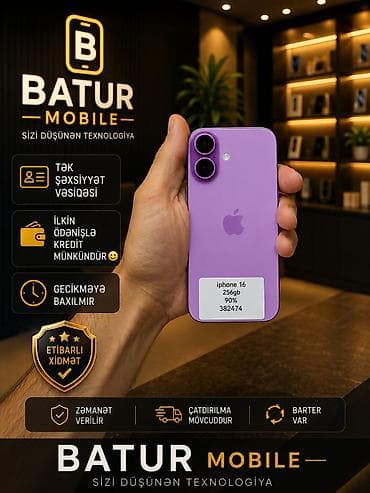 Мобильные телефоны и аксессуары: IPhone 16, 256 ГБ — 1