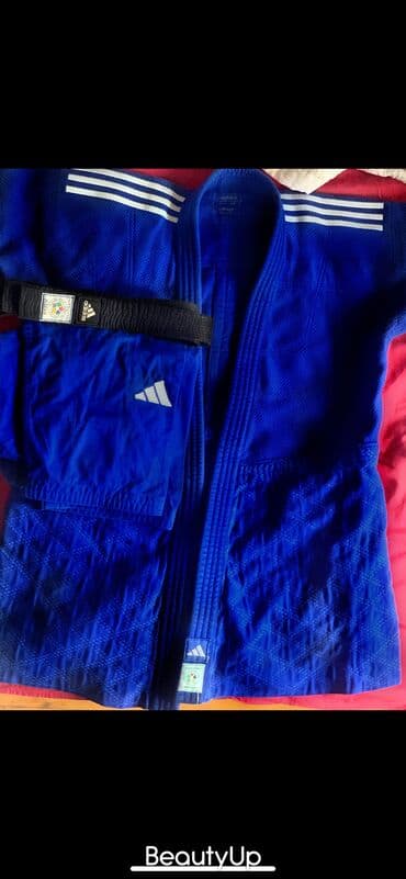 cins şalvar modelleri 2022: İdman dəsti, Adidas, rəng - Mavi — 3