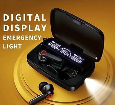 Yeni Simsiz (Bluetooth) Qulaqcıqlar, Sigma mobile, rəng - Qara