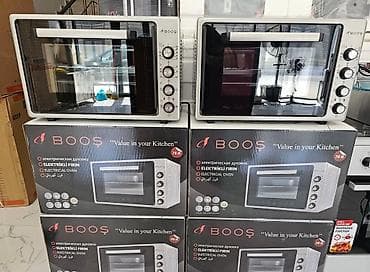 soba: Duxovka Bosch, Elektrik, rəng - Boz, Ayrıca dayanan, Yeni — 1