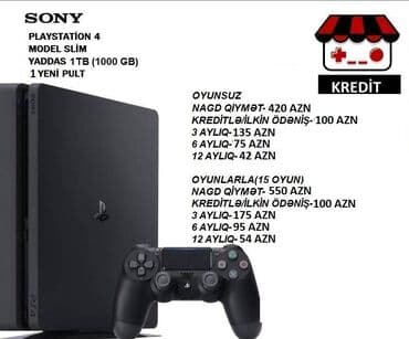 ps3 kirayə: Playstation 4 Nagd ve kredit Cemi 10 deq erzinde onlayn senedlesme — 1