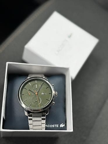 canta teze: Qol saatı, Lacoste, rəng - Yaşıl — 1