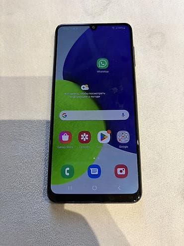whatsapp iptv: Samsung Galaxy A22, rəng - Qara, Barmaq izi — 1
