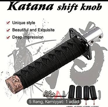 uaz tekerleri: Katana üslublu sürətlər qolu başlığı (shift knob) - Avtomobil — 3