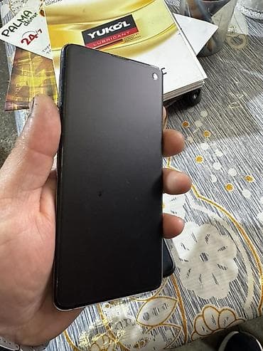 s10 plus ekran: Samsung Galaxy S10, 128 GB, rəng - Qara, Barmaq izi, İki sim kartlı, Face ID — 4