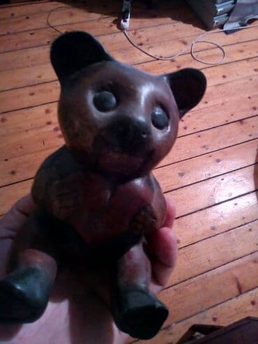 Taxta figur.Çin 1950 -ci illər, qiymətli ağaclardan hazırlanmış, əl