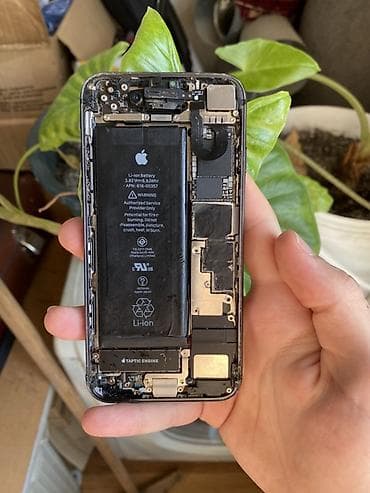 borofone be28 plus: IPhone 8, 64 GB, Qara, Barmaq izi — 1