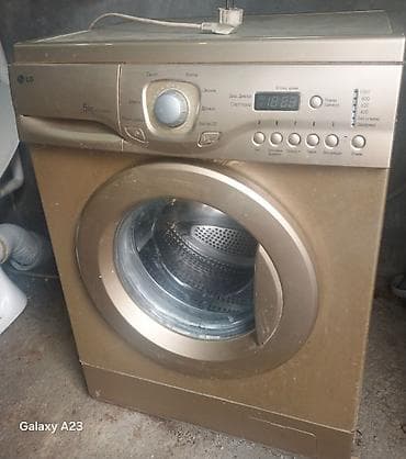 paltar yuyan 6 k: LG önyükləməli paltaryuyan maşın - Yükləmə həcmi: 5 kq - Rəng — 1