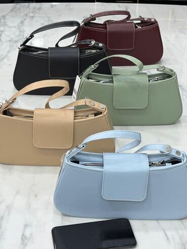 qarin piylerini eritmek üçün idman: Qadın üçün çiyin/əl çantaları – müxtəlif modellər və rənglər - Şık — 3