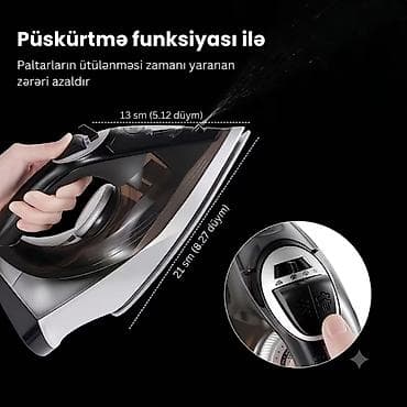 ml 164: Elektrik buxarlı ütü - Böyük tutumlu 330 ml su çəni – tez-tez su — 2