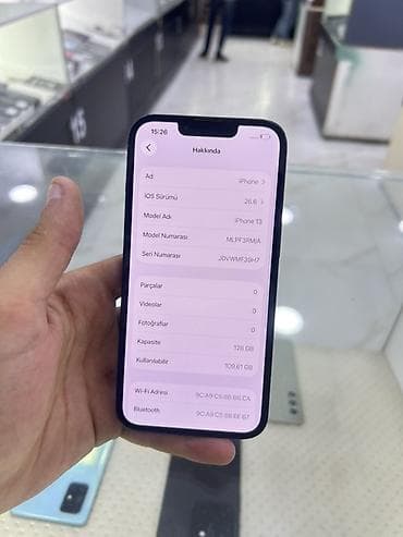 redmi note 60: IPhone 13, 128 GB, Mavi, Simsiz şarj — 9