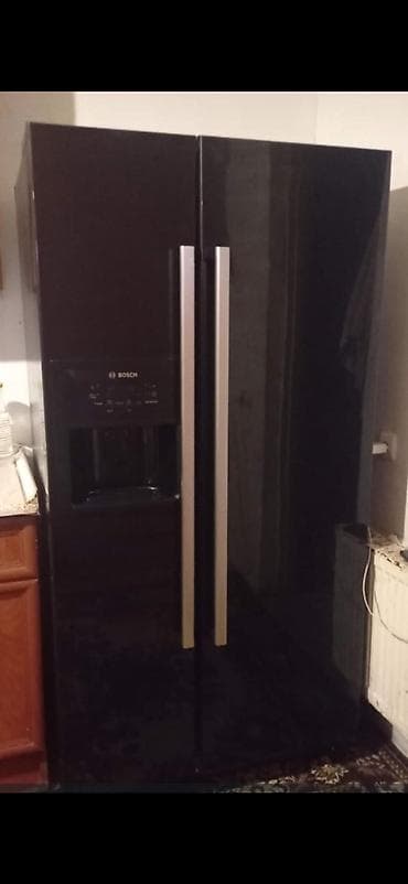 2 qapılı Bosch Soyuducu Satılır, rəng - Qara, Dispenserli lalafo.az -da 2 qapılı Bosch Soyuducu Satılır, rəng - Qara, Dispenserli