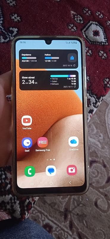 honor magic 7 pro qiyməti: Samsung Galaxy A32, 128 GB, rəng - Qara, Barmaq izi — 1