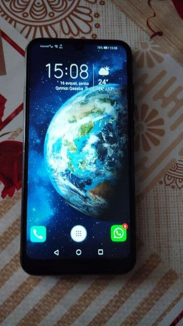 умная колонка алиса купить в баку: Huawei 8C, 64 ГБ, цвет - Черный, Отпечаток пальца — 1