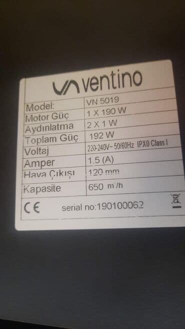 kondisioner turbasi qiymeti: Aspirator Yeni — 8