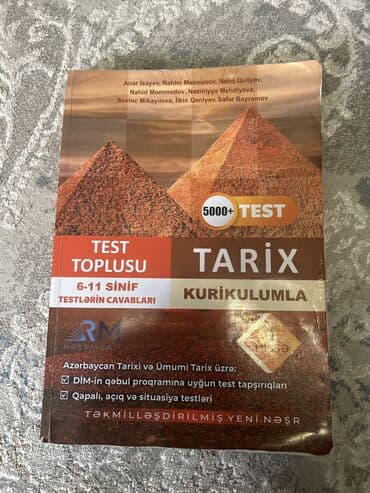 6 cı sinif tarix testləri: Tezedır — 1