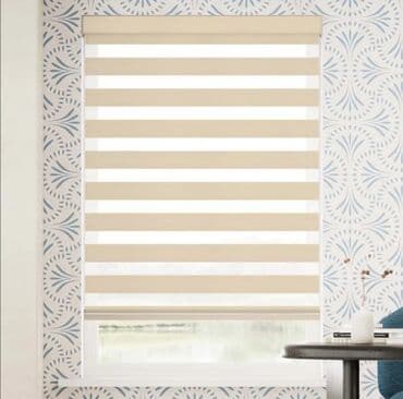 İşıqlandırma: Zebra jalüz pərdələr - İkiqat qatlı zebra sistemi: şəffaf və sıx — 4