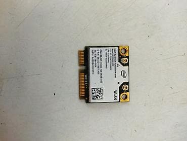 ipjone x: Intel WLAN mini PCIe Wi‑Fi adapter - İstehsalçı: Intel - Form faktor — 5